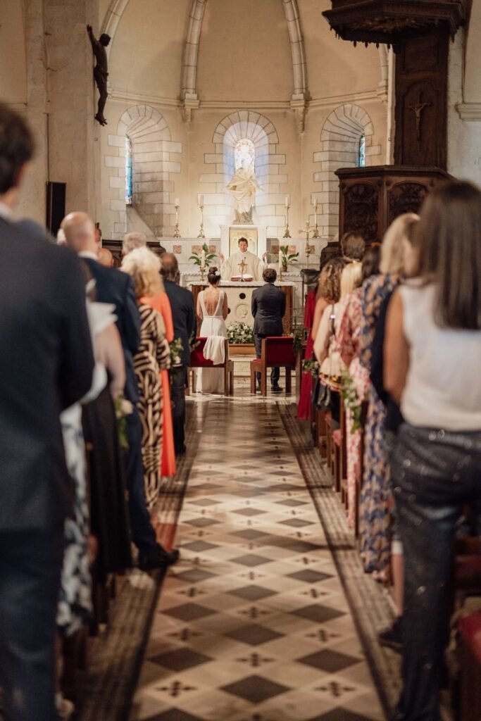 Mariage avec cérémonie religieuse