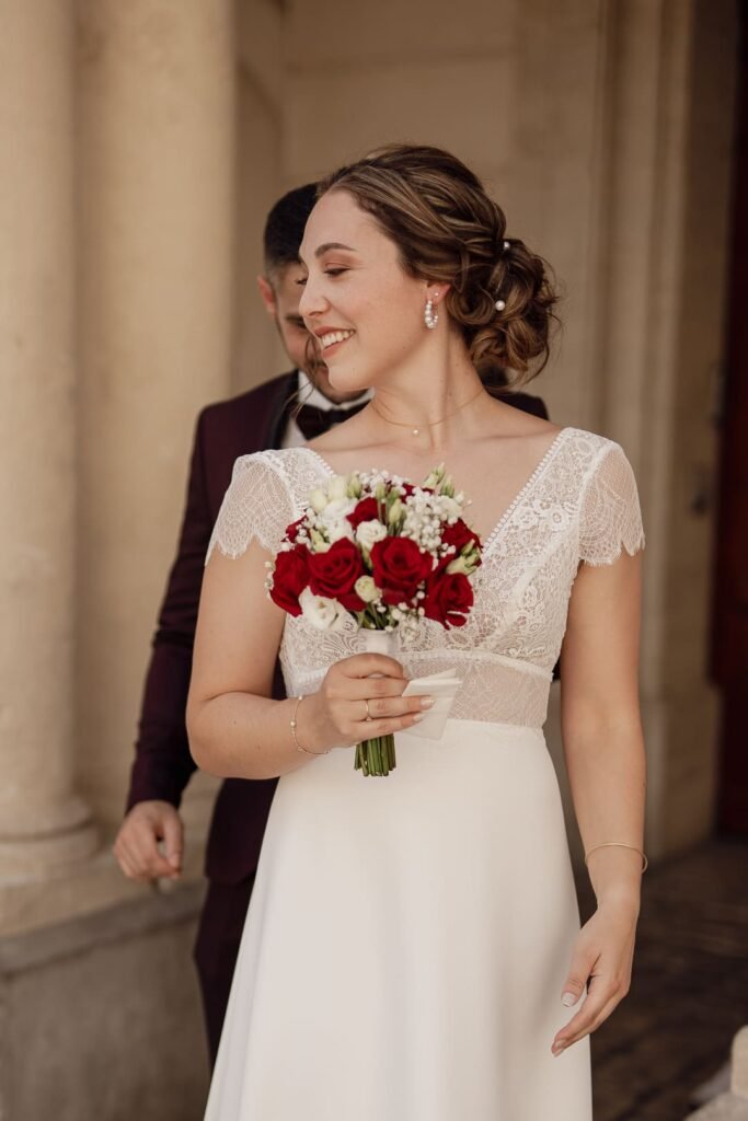 Découverte de la mariée